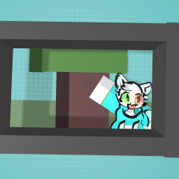 Mystycat playing minecraft