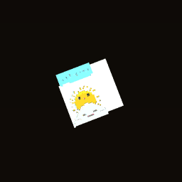 cute sun and and boring cloud