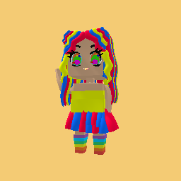 Primary color girl
