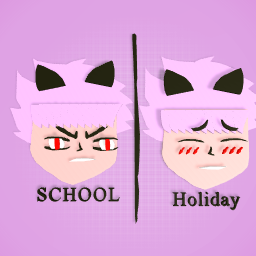 school and holiday