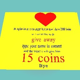 Give away !!!!!