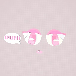 SASSY pink eyes girl cute!