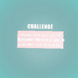 Challenge: maze