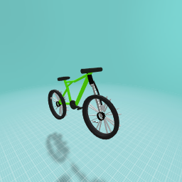 The green saftey bike