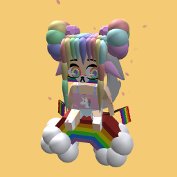 Rainbow girl!