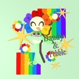 Dandy and pebble!