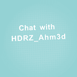 Chat with HDRZ_Ahm3d