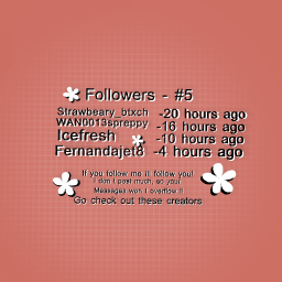 Followers - #5