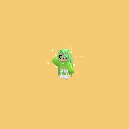 Green girl