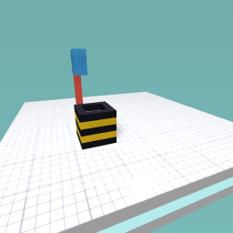 pencil holder and spoon