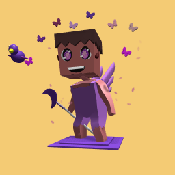 New Cool Purple Guy With a Purple Staff
