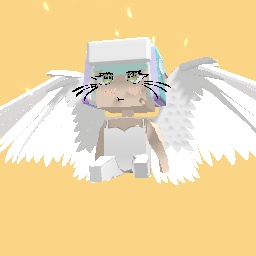 Angel with ushanka