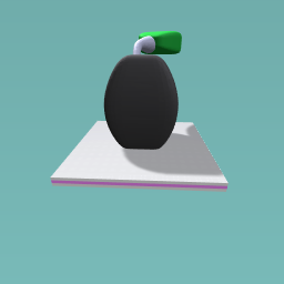 Rock pikmin cake topping