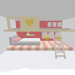 pink bed room