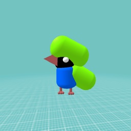 Weird goofy ahh looking parrot
