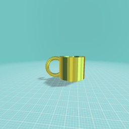 Gold mug