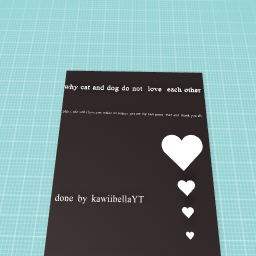 why is cats and dogs do not love cach other?