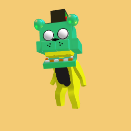 Blue fred bear