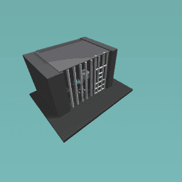 Prison with a guard