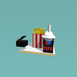 Pepsi and salty popcorn