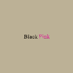 Black Pink