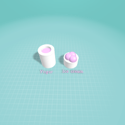 Yogur and ice cream