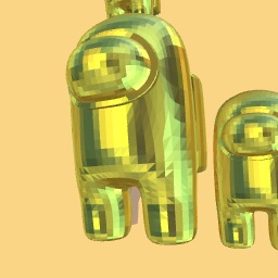 Three gold among us’s, please like free at 50 likes