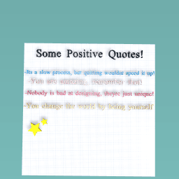 Positive Quotes!