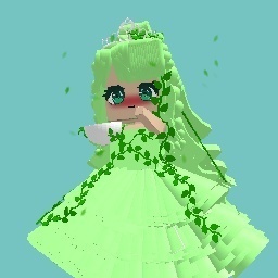 Green leaf princess