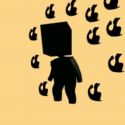 Shadow human.