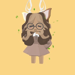 Cute deer girl