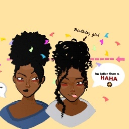 Happy Bday to my sister!! :D