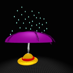 umbrella hat with rain