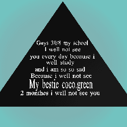 So sad for leaving uou