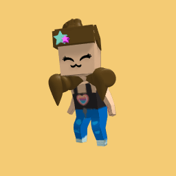 Me wearing my new designs