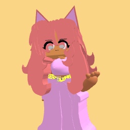 Cheap and cute pink kitty!