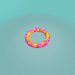 Glitchy donut