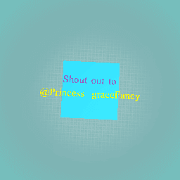 Shoutout to...