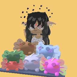 ꧁uhh to many axolots lol꧂