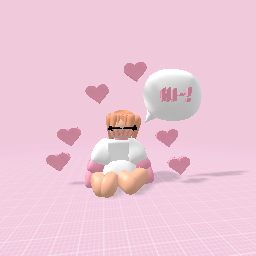 hi~! me siting in 3d unu