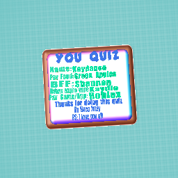 The You Quiz