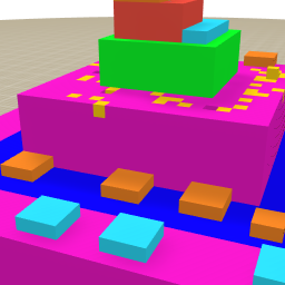 rainbow cake
