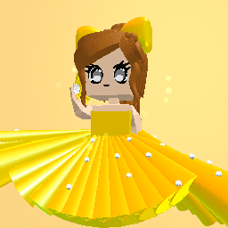 cute yellow girl