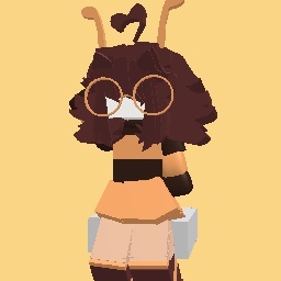bumble bee outfit ( i didnt make all of it )