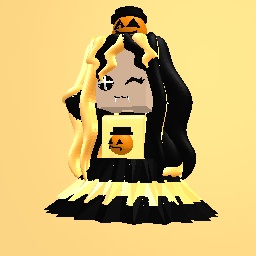 Skin girl Halloween