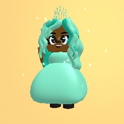 Aqua prinncess outfit