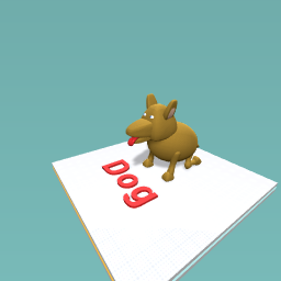 Dog of the training lab