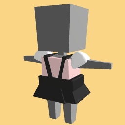 Cute skirt girl