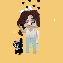 Gum lover on the phone so shut up