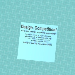 Design Competition!